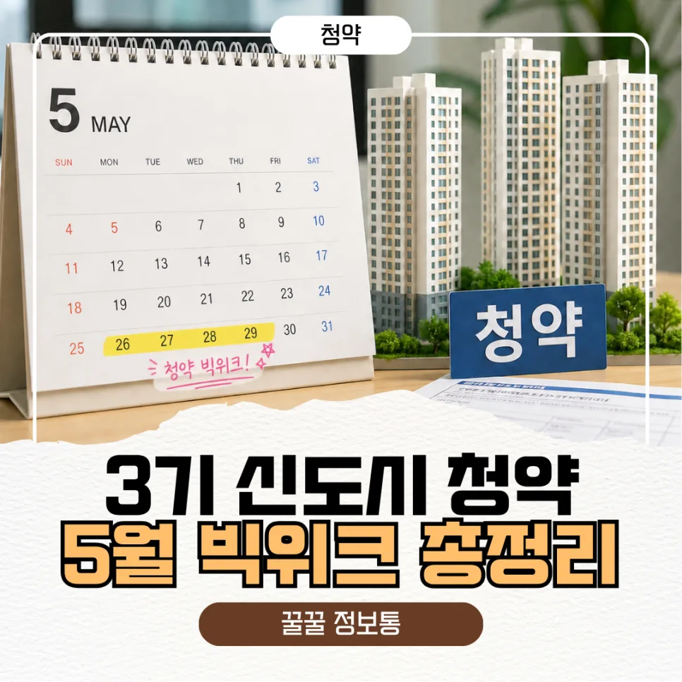 2026년 3기 신도시 청약 A to Z: 고양 창릉, 왕숙2, 계양 핵심 분석