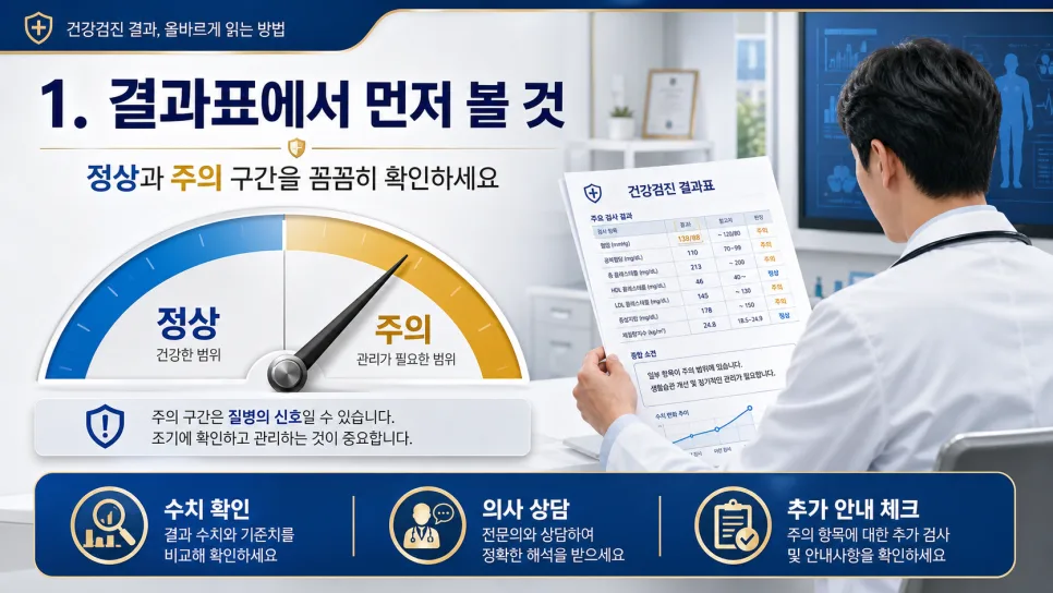건강검진 결과 이상? 재검사 비용부터 보험 고지 의무까지 2026 총정리 2