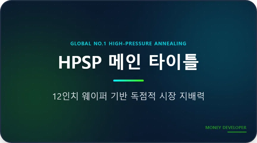HPSP 주가 전망 2026: AI 반도체 핵심 기술, 저가 매수 타이밍은? 2