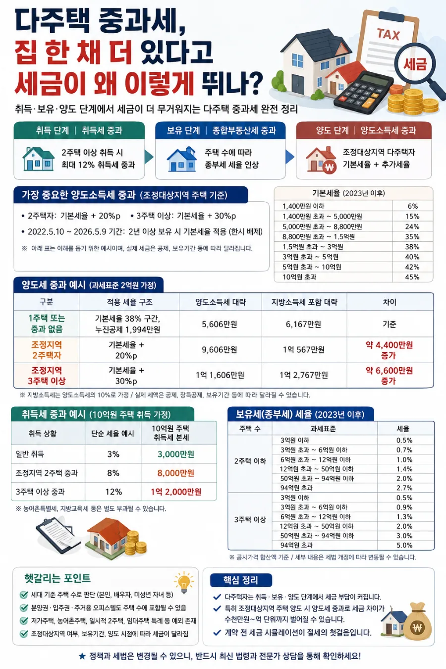 다주택자 양도세 중과, 2026년까지 절세 전략 총정리 2