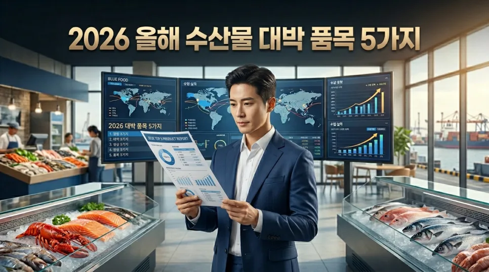 2026년 수산물 시장: 대박 품목 5가지와 성공 전략 — K-푸드·맛집 — bst88
