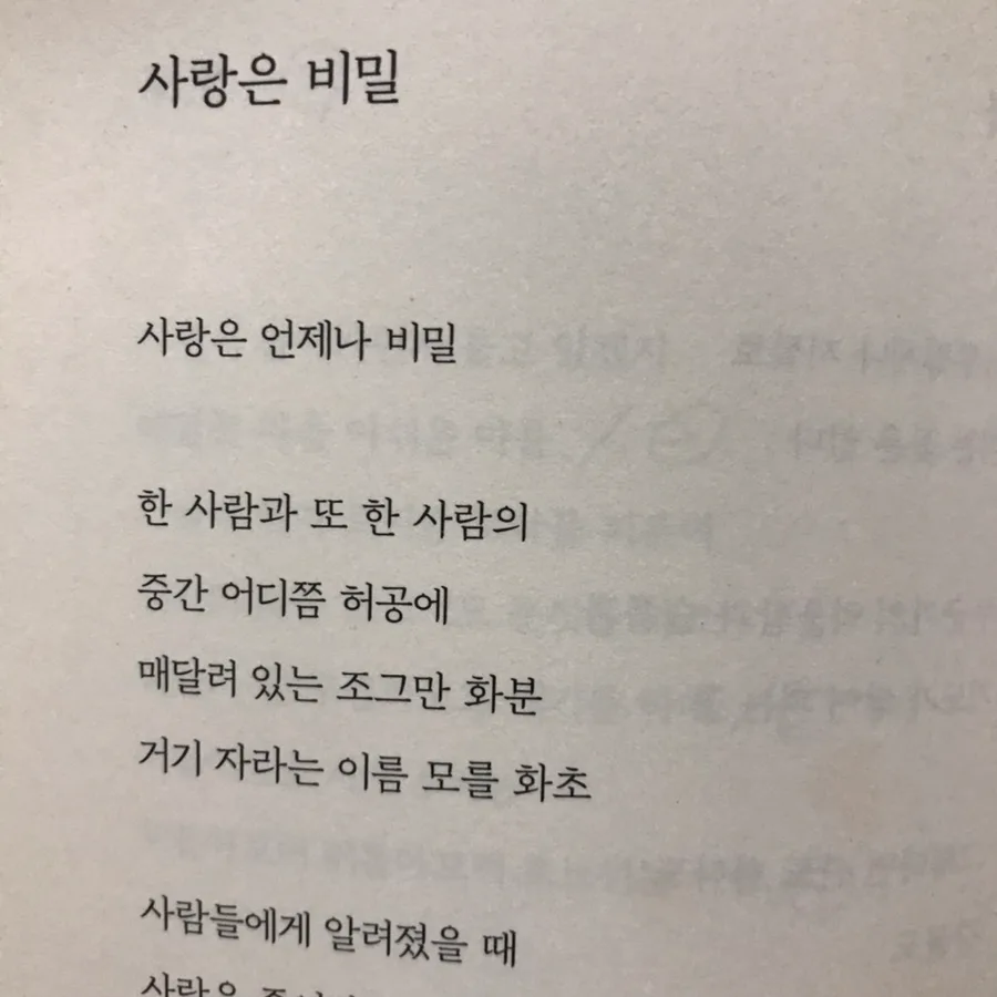 나태주 시 '사랑은 비밀' 의미와 해석 2026년 총정리 3