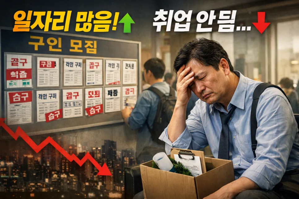 취업난의 역설 2026: 일자리 넘쳐도 취업 어려운 이유 — 사회·시사 — lhh821004