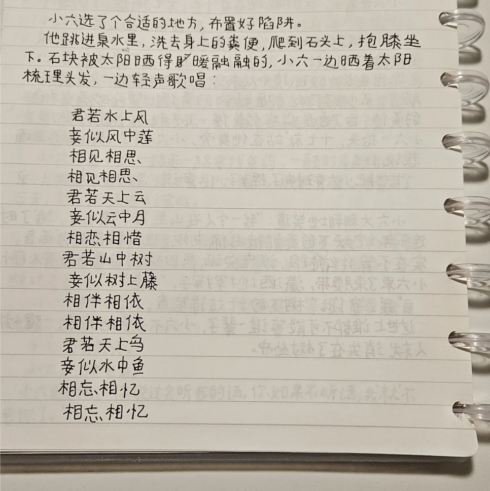 《장상사》 원서 필사 2026: 씨앙리우 만남의 노래 비밀 파헤치기 — 문학·책 — pppiao