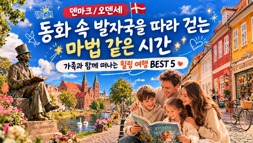 오덴세 가족 여행 2026: 동화 속 안데르센 마을 완벽 가이드 — 세계여행 — i0865