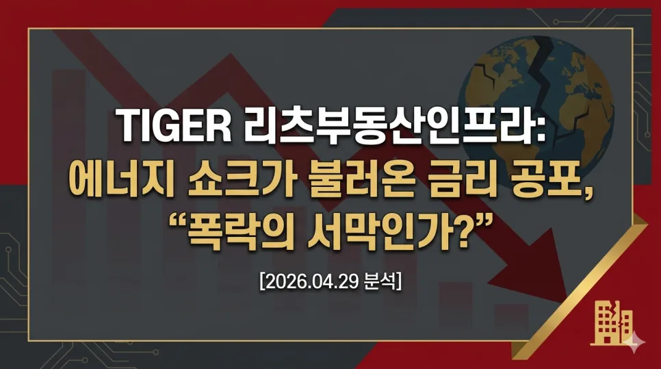 에너지 쇼크와 금리 공포, 리츠 투자 전략 2026년 총정리