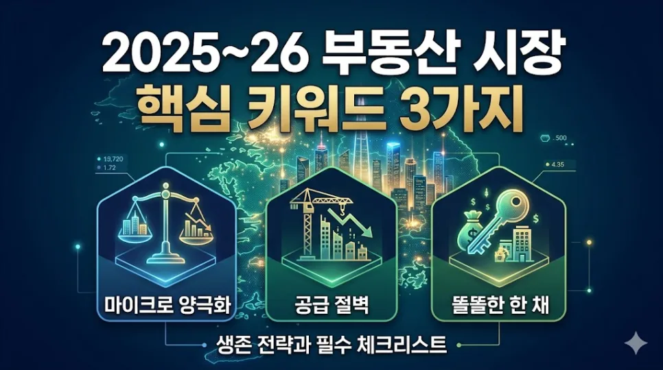 2026 부동산 시장 전망: 공급 절벽·양극화 해부