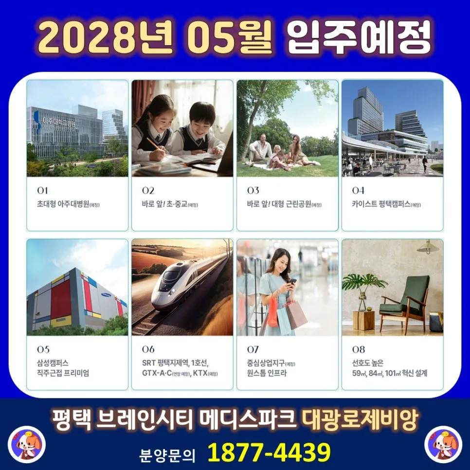 평택 브레인시티 아파트 2026년 분양 조건 및 투자 가치 분석 3