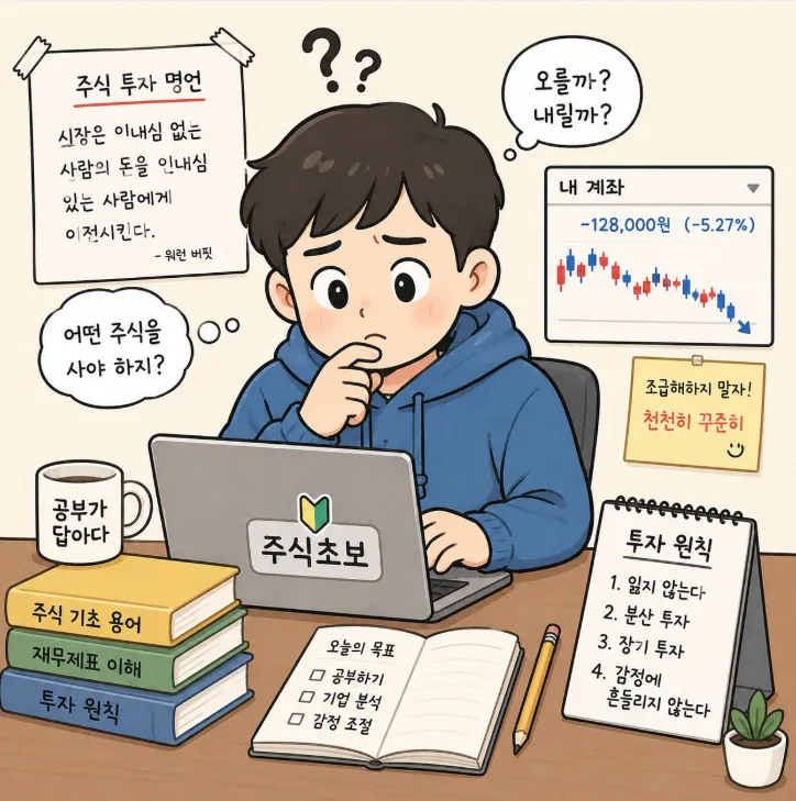 주식 초보 실수 2026: 절대 피해야 할 7가지와 현명한 투자 습관 2