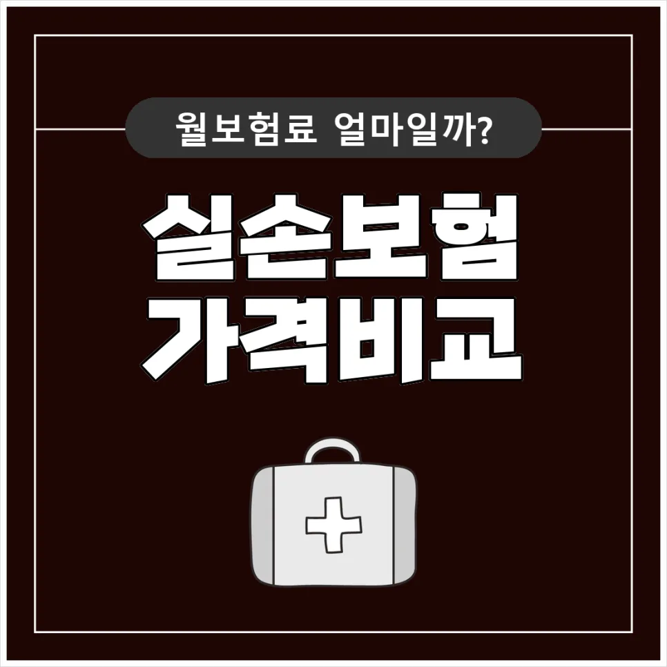 실손보험 2026년 보장 분석: 가격 vs 보장, 현명한 선택법