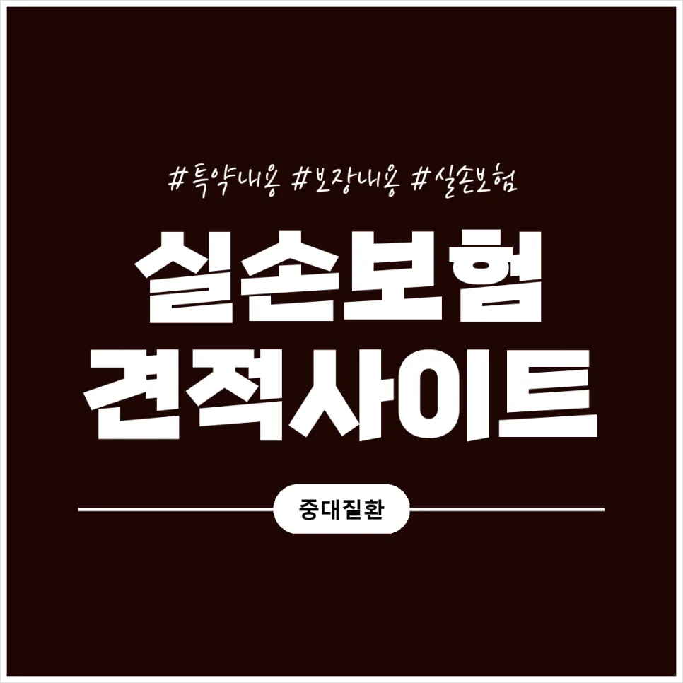 실손보험 2026년 보장 분석: 가격 vs 보장, 현명한 선택법 2