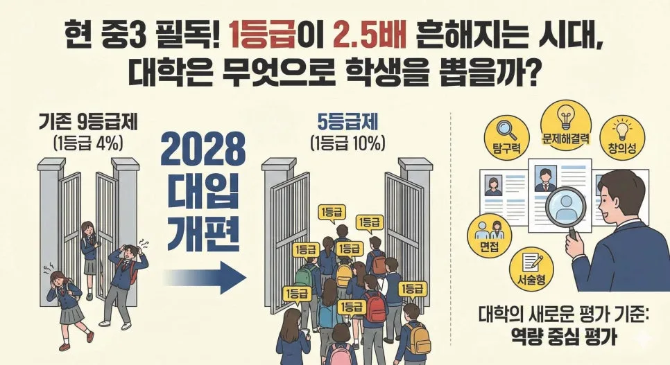 2026년 고교학점제 생존법: 1등급 흔해진 시대, 대학은 '탐구 역량' 본다 — 교육·학문 — eunjung145