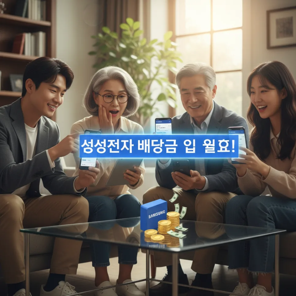 삼성전자 배당금 2026년 얼마? 100주·500주 실제 수령액 계산 2