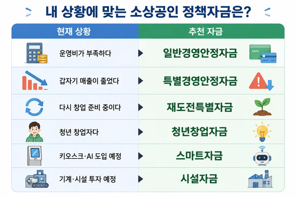 2026년 소상공인 정책 자금 종류별 신청 가이드: 나에게 맞는 자금 찾기 — 비즈니스·경제 — hany2140