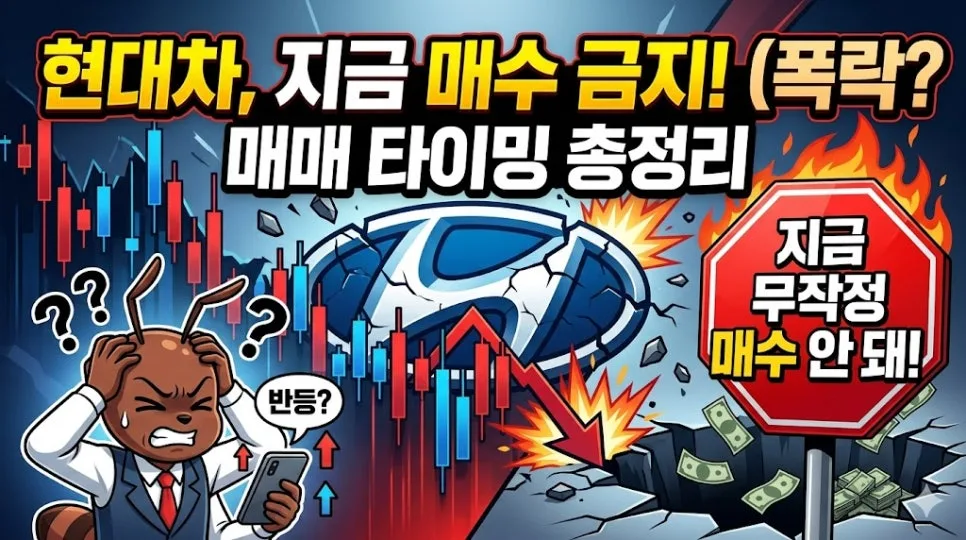 현대차 주가 전망: 2026년 하락장 대비 매수 타이밍은?