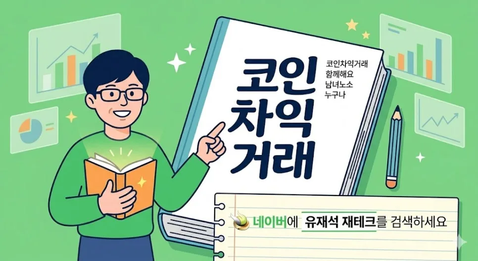 당일 50만원 버는 법: 유재석재테크로 코인 차익 매매 2026 2