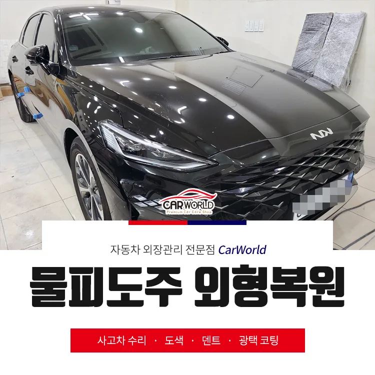 물피도주 사고, 외형복원 가능할까? 2026년 전문가 분석 — 자동차 — cwsbj007