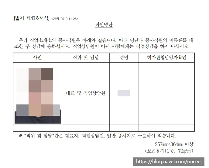1인 사업자 유료직업소개 등록 조건 2026: 필수 요건 총정리 2