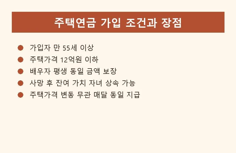 주택연금 신청 전 필수 확인사항: 청약 일정 및 해지 전략 2026 2