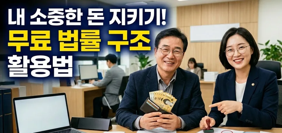 무료 법률 구조 2026: 돈 떼인 당신을 위한 변호사 활용법