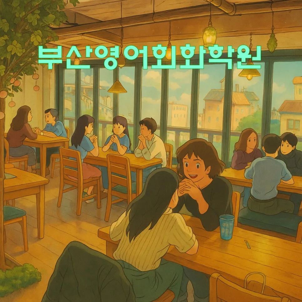 부산 영어회화 2026년, 실전 말하기 집중 학원 찾는 법