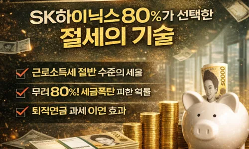 2026년 퇴직연금 20년 이상 수령 시 세금 50% 감면 혜택 총정리 2