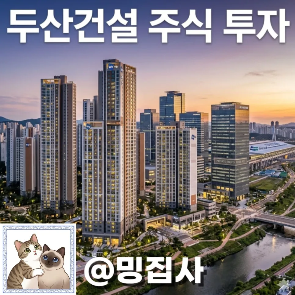 두산건설 주가 전망: 비상장 IPO 가능성 및 투자 전략 2026