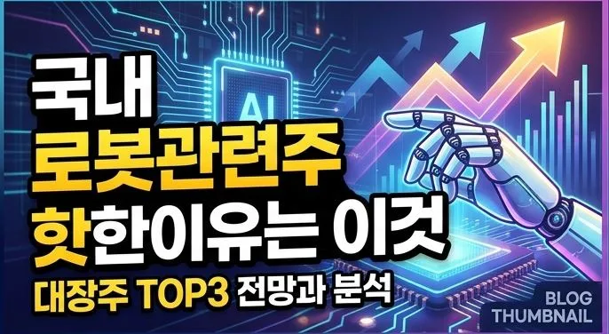 피지컬 AI 로봇주 2026년 전망: 휴머노이드 상용화와 투자 전략