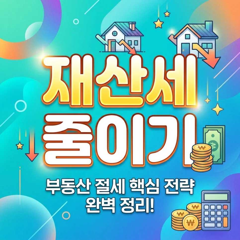 2026년 부동산 보유세 절세법: 6월 1일 기준, 세금 줄이는 5가지 전략