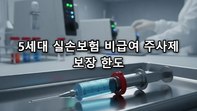 5세대 실손보험 비급여 주사제 보장, 2026년 달라진 점은?