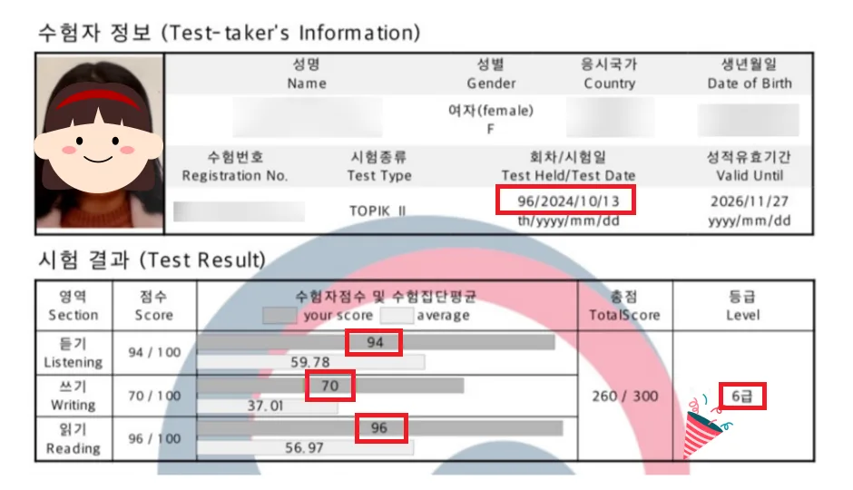 토픽 6급 합격 후기: 한달 집중 수업 효과와 시험 전략 2026 2