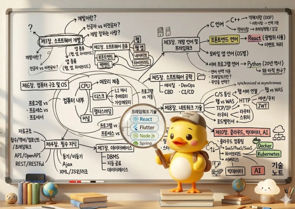 비전공자를 위한 IT 지식 지도 2026: 개발자 되는 법
