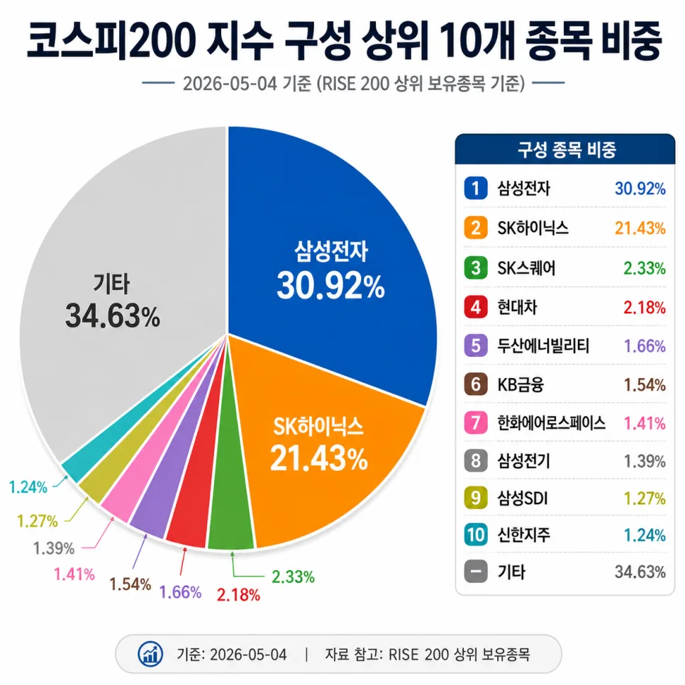 KODEX 200 vs TIGER 200: 2026년 투자자를 위한 비교 분석