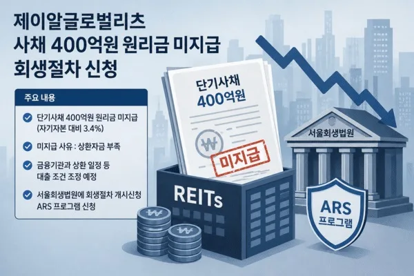 제이알글로벌리츠 사태 2026: 해외부동산 리츠 투자 위험 총정리