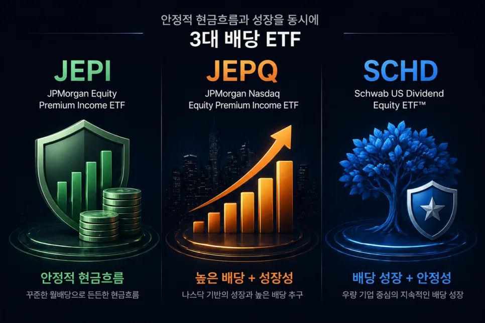 월 200만원 배당금, JEPI JEPQ SCHD로 가능할까? 2026년 현실 계산 2