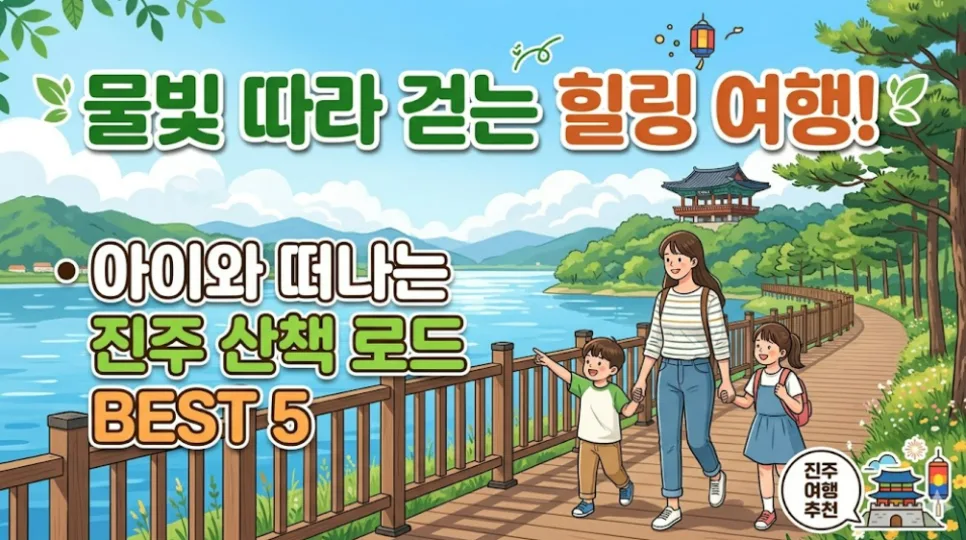 진주 아이와 가볼만한 곳 BEST 5: 2026년 힐링 산책 코스 추천 — 한국여행 — i0865