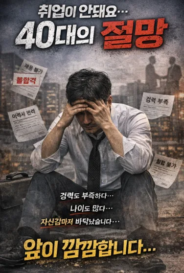 40대 재취업, 연봉·자존심·현실감각 3박자 안 맞으면 실패 2026 — 사회·시사 — lhh821004
