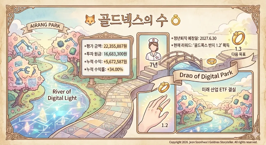 2026년 자본금 2천만원 달성! 골드넥스의 수 투자 성과 분석