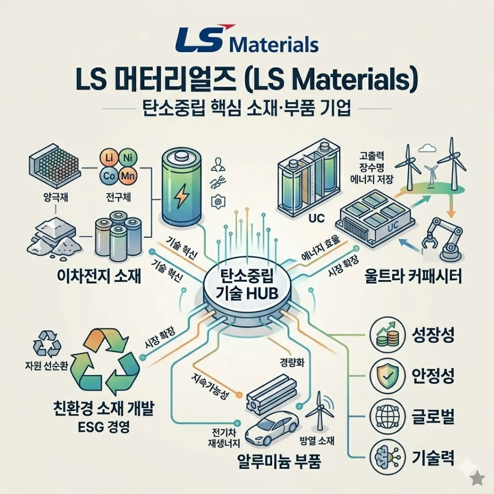 LS머트리얼즈 UC, AI 데이터센터 전력난 해결사 될까? 2026년 전망