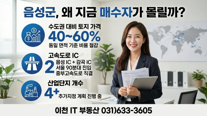 2026년 음성군 공장 매수 전 필수 체크리스트 7가지