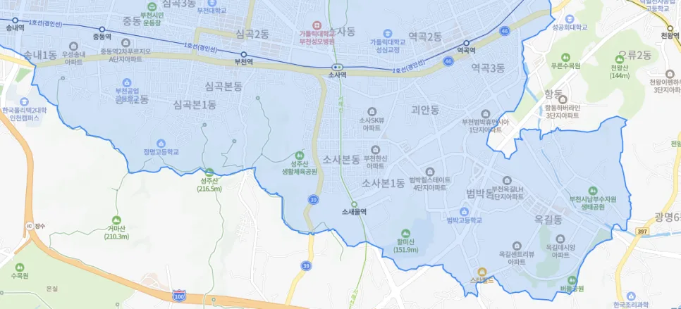 e편한세상 어반스퀘어 청약 전, 부천남부 시세 분석 2026 3