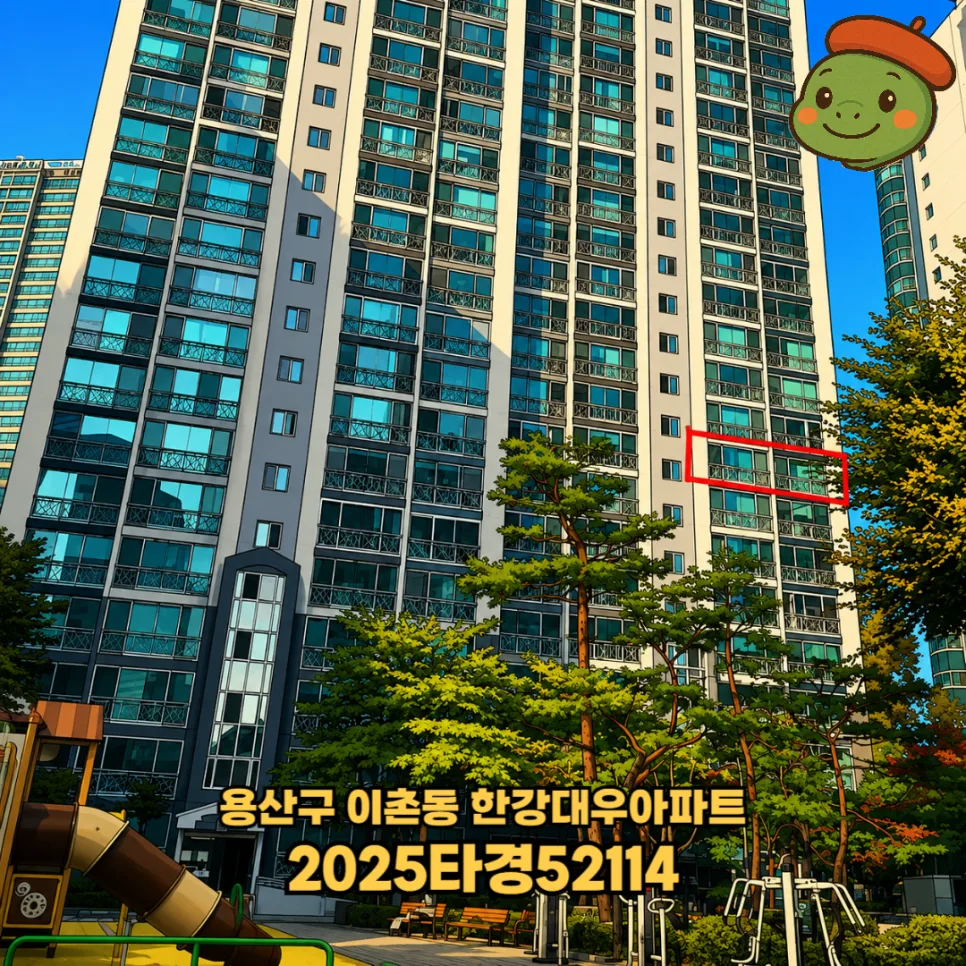용산 한강대우아파트 경매 2026년 최저가 분석: 조건과 리스크