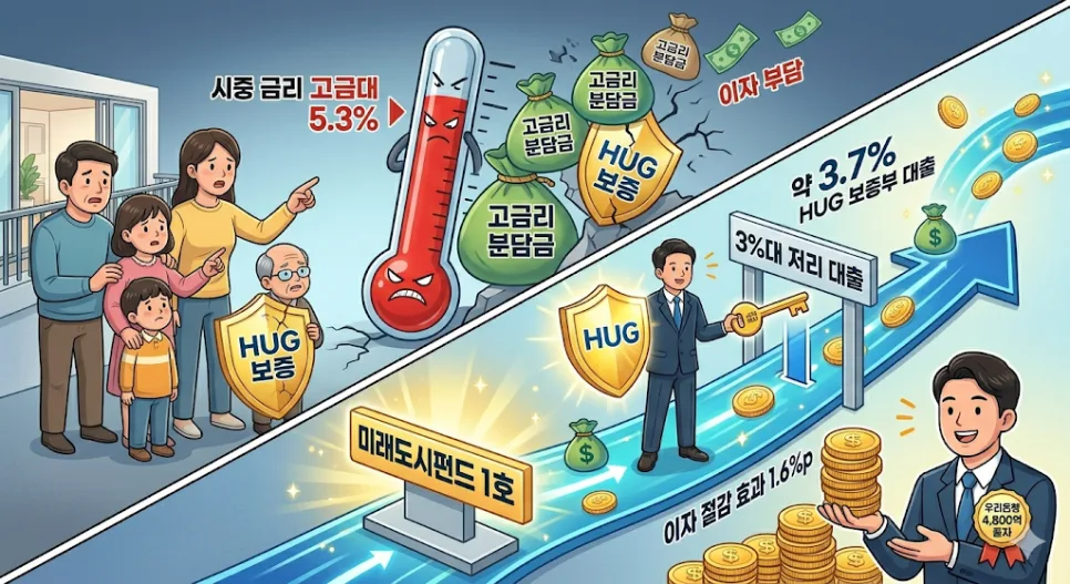 1기 신도시 재건축, 6천억 미래도시펀드로 자금난 해소 2026