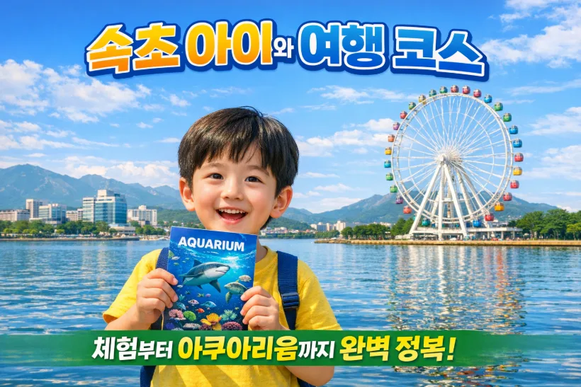 속초 아이와 가볼만한 곳 2026: 아쿠아리움부터 대관람차까지 — 한국여행 — i0865