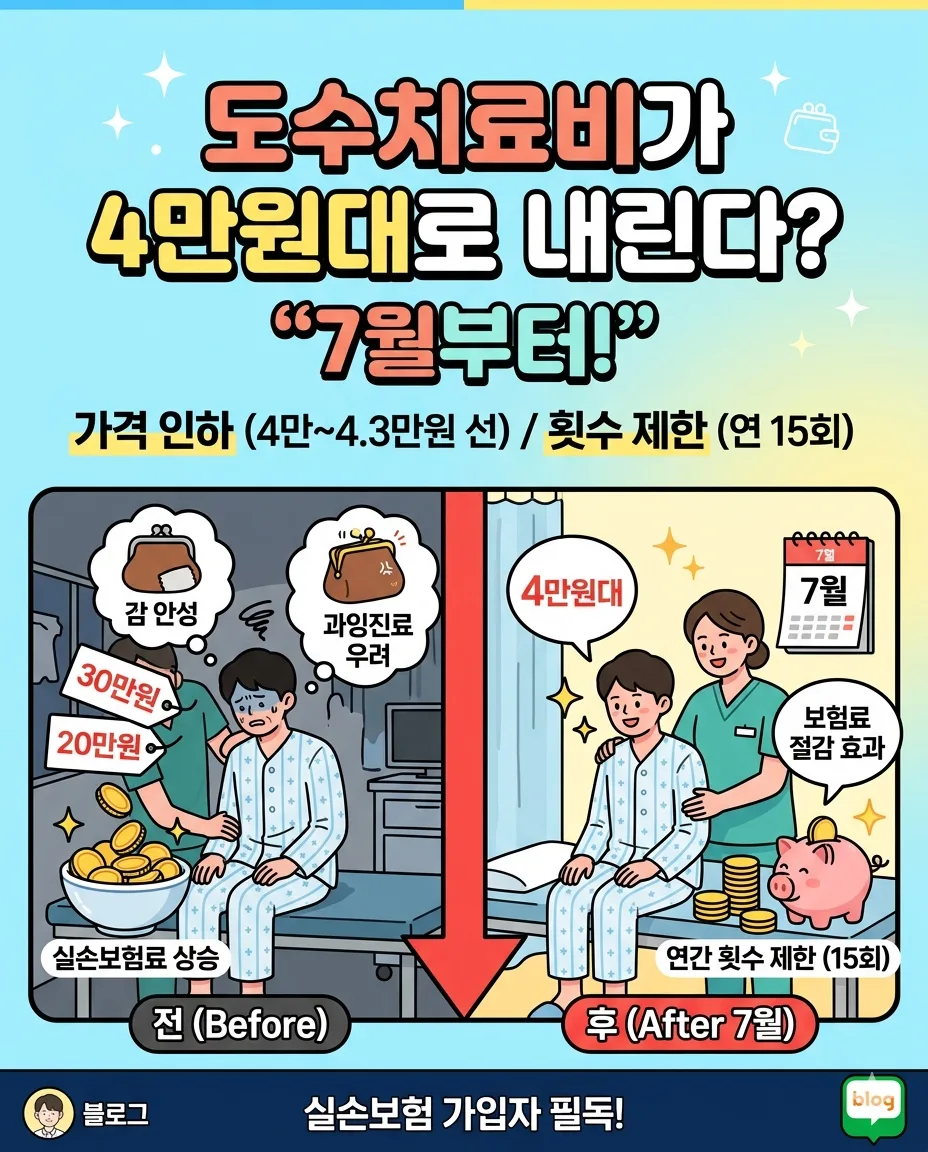 도수치료비 4만원대 전환 2026년, 실손보험 활용법 총정리