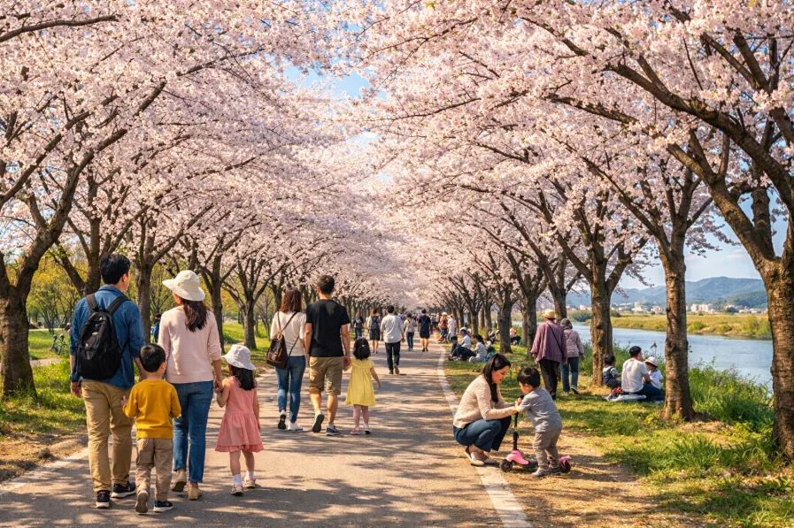 부산 벚꽃 명소 2026: 아이와 함께하는 봄꽃 여행 BEST 5 3