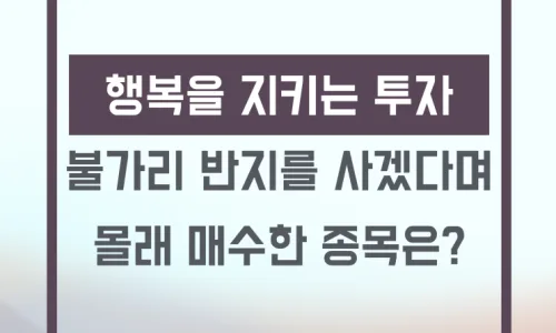 국내 반도체 ETF 투자 2026: 단타로 불가리 반지 구매 목표 달성 후기 3