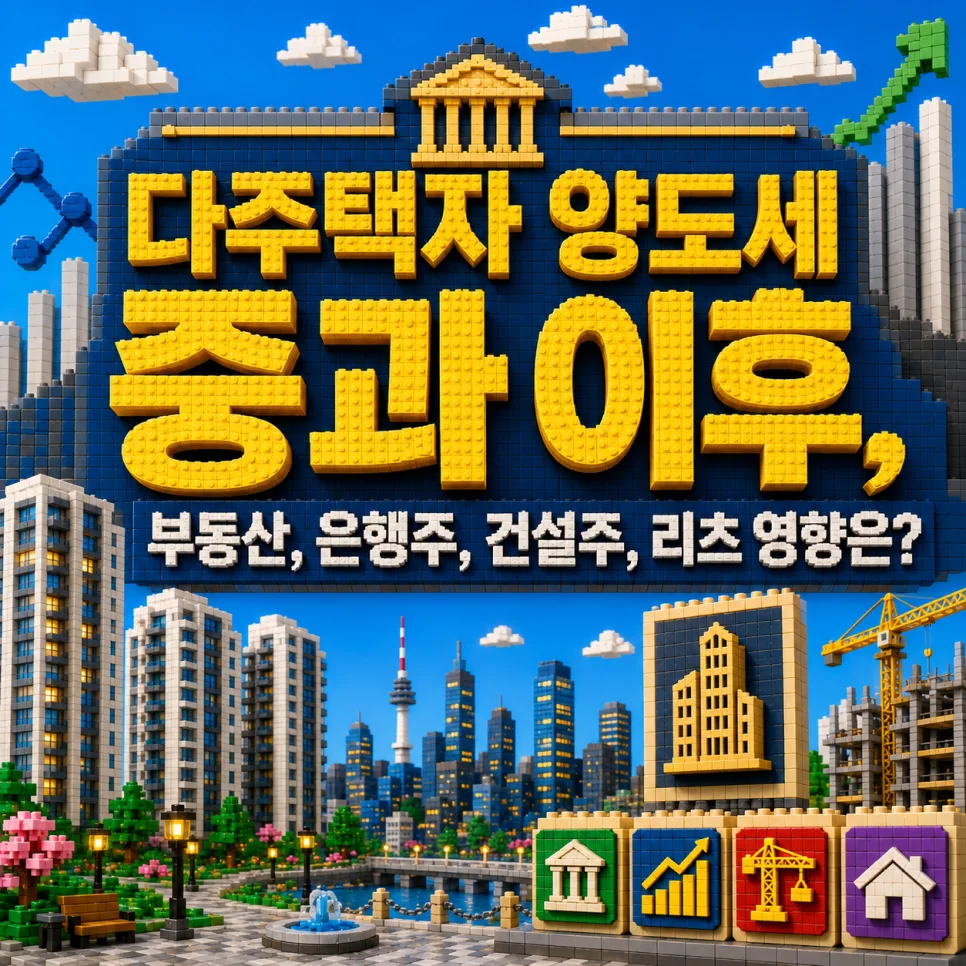 다주택자 양도세 중과 2026년 전망: 매물 잠김 vs 가격 조정 분석
