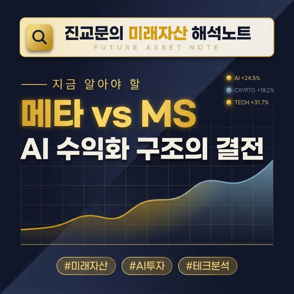 메타 vs MS, AI 수익화 모델 2026년 비교 분석