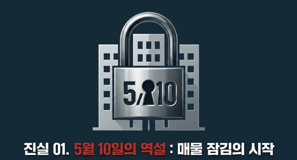 2026년 5월 10일 이후 양도세 폭탄? 무주택자 생존 전략 총정리 2
